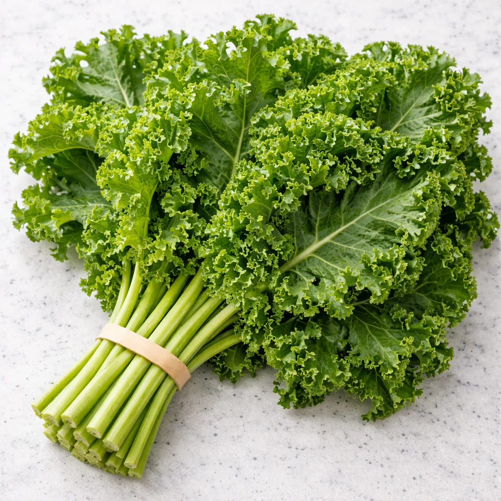 Chou frisé sibérien sur ruban bio