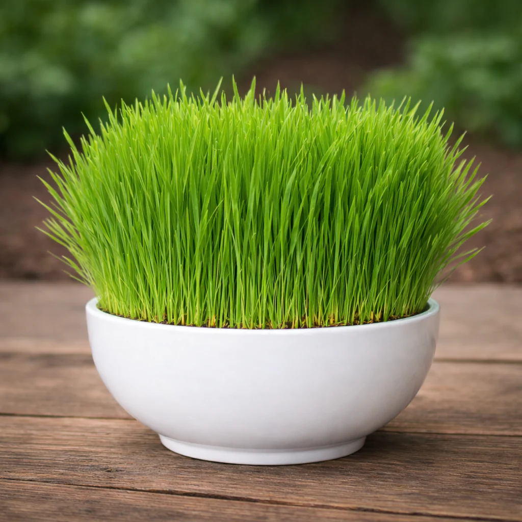 Herbe pour animaux de compagnie bio