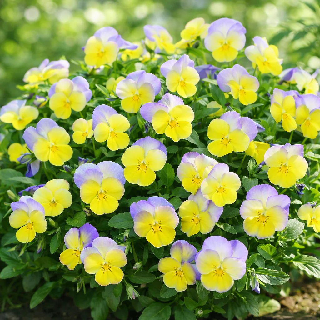 Viola 'Halo Lemon Frost' - Image 2