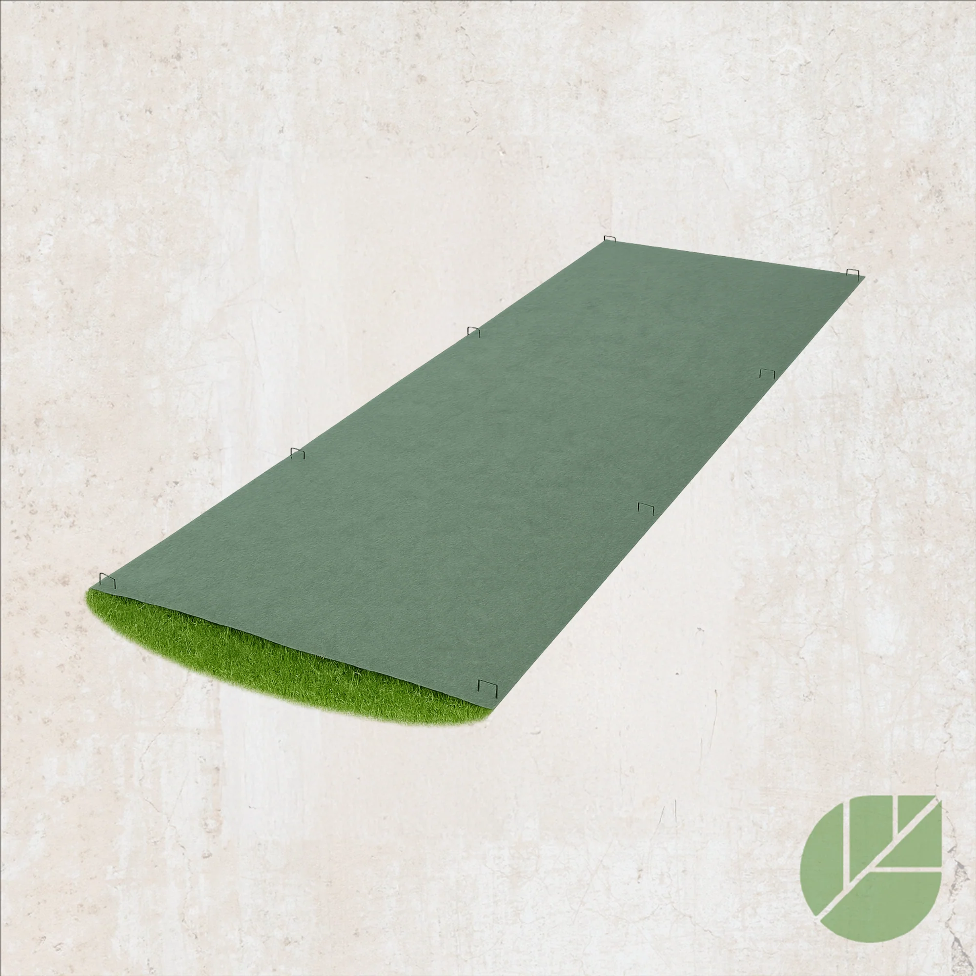Couverture hivernale avec ancrage 9 pi x 33 pi