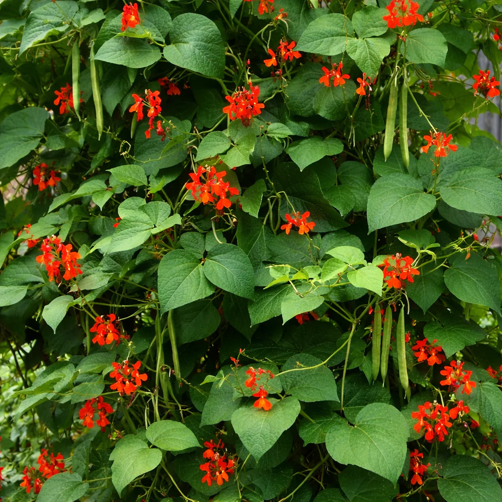 Haricot d'Espagne 'Scarlet Runner' bio