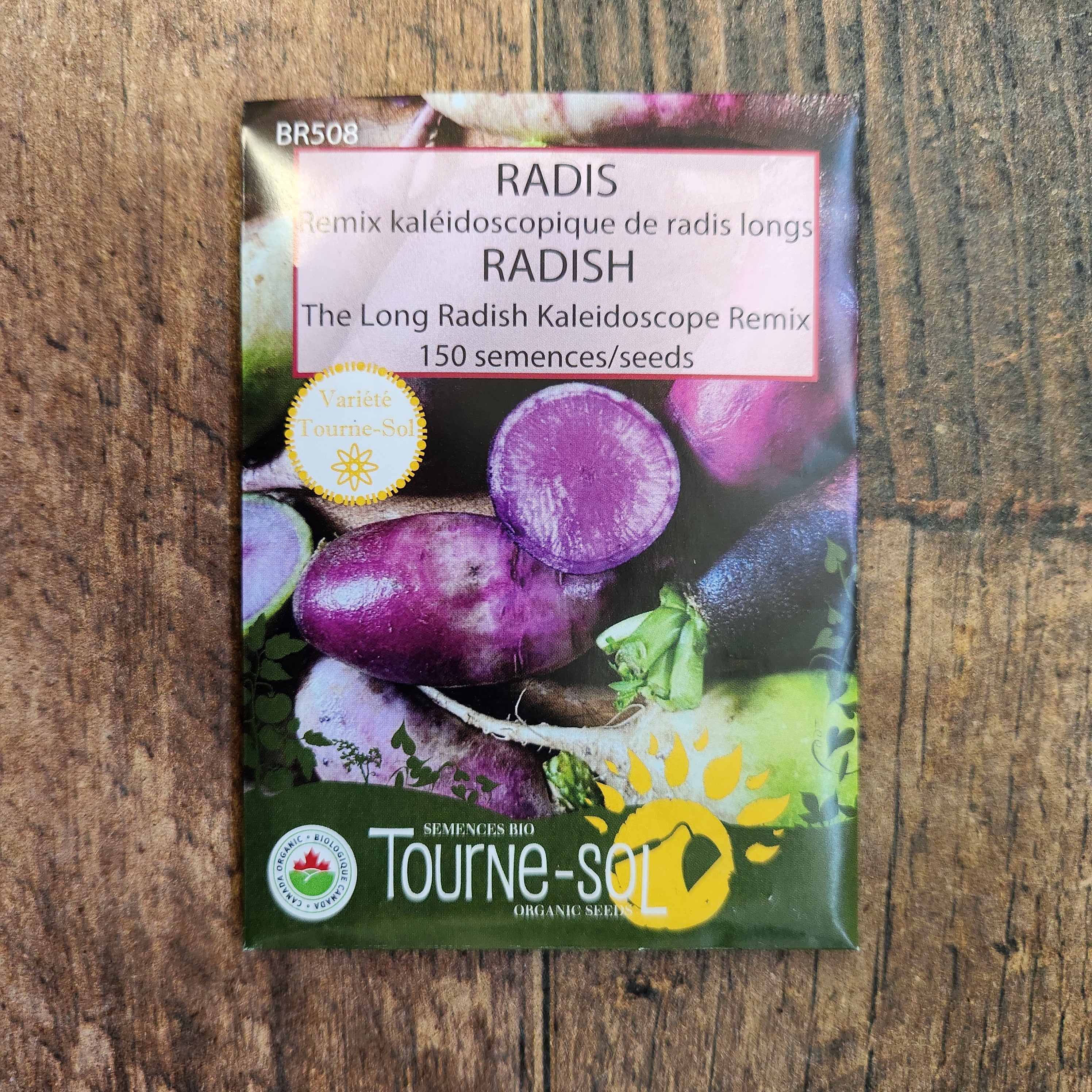 Mélange kaléidoscopique de radis longs bio - Image 2