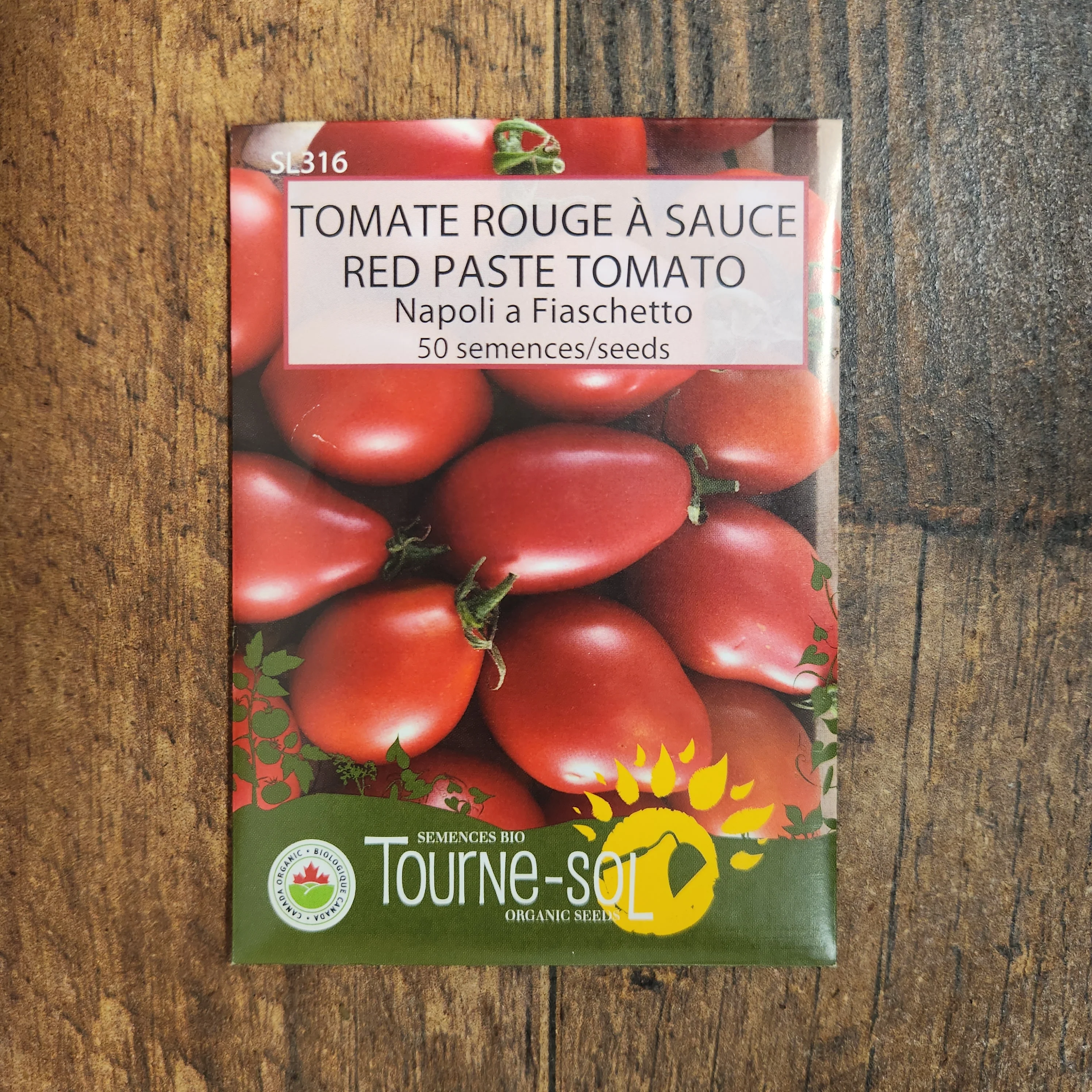 Tomate rouge à sauce 'Napoli a Fiaschetto' bio - Image 2
