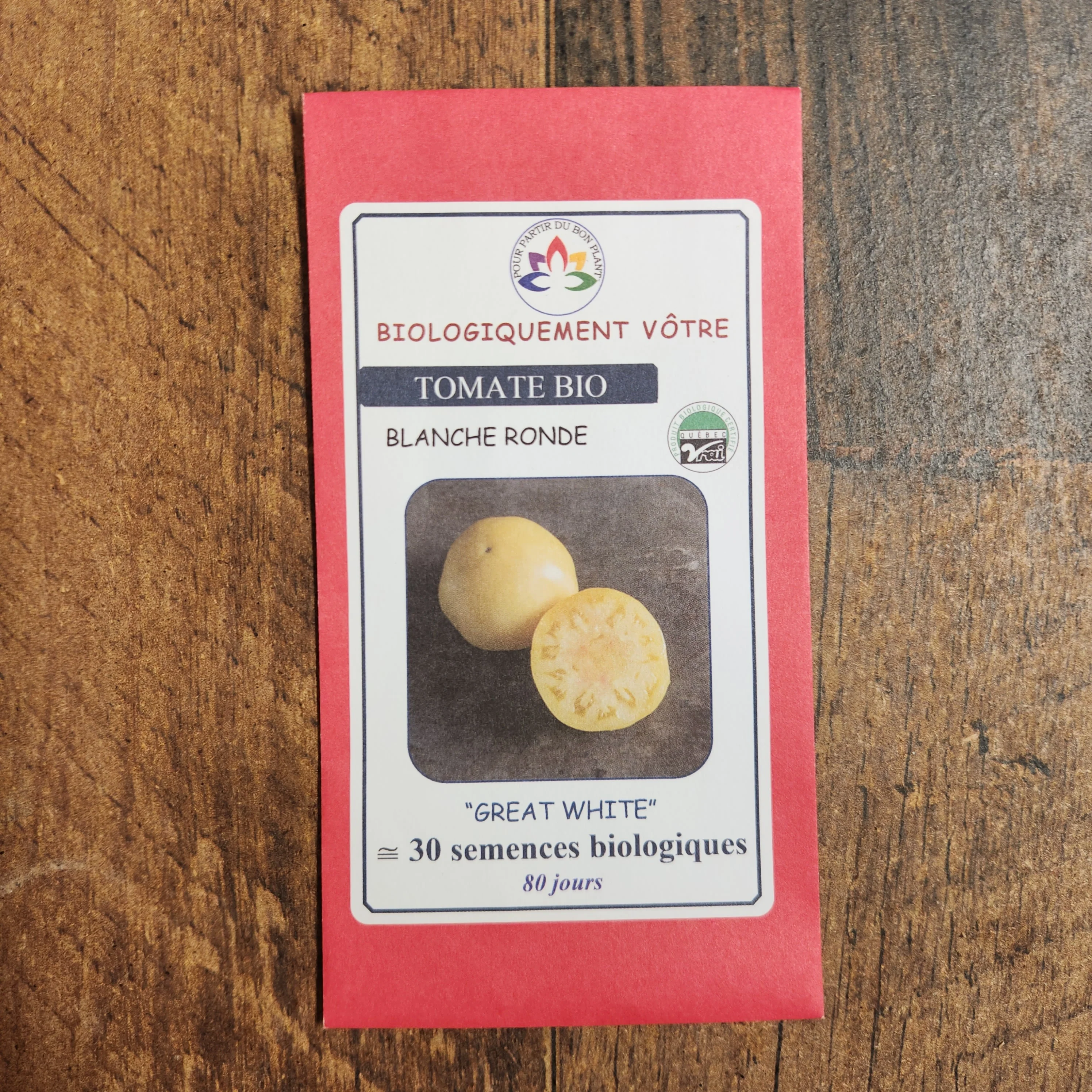 Tomate blanche 'Great White' bio - Image 2