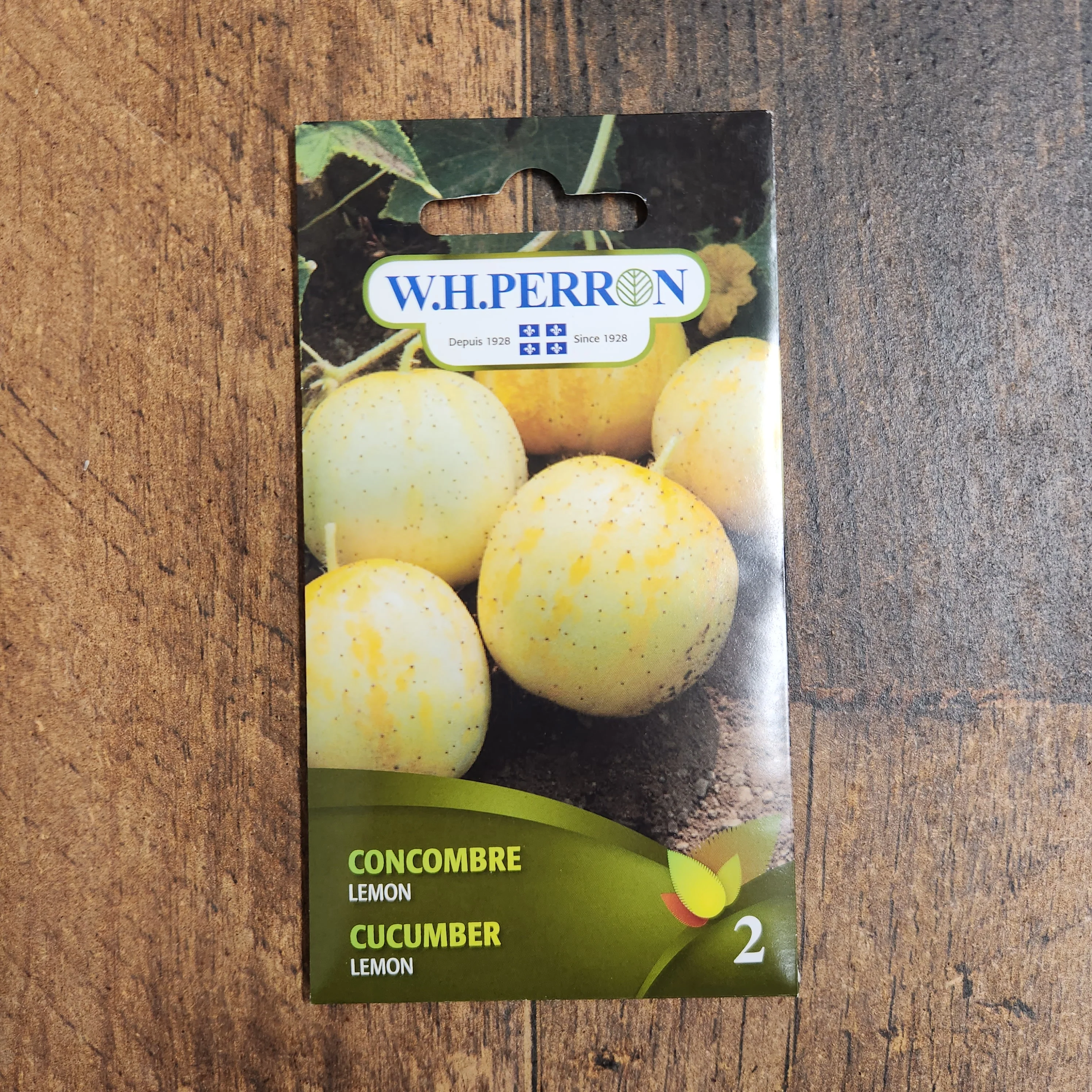 Concombre 'Lemon'