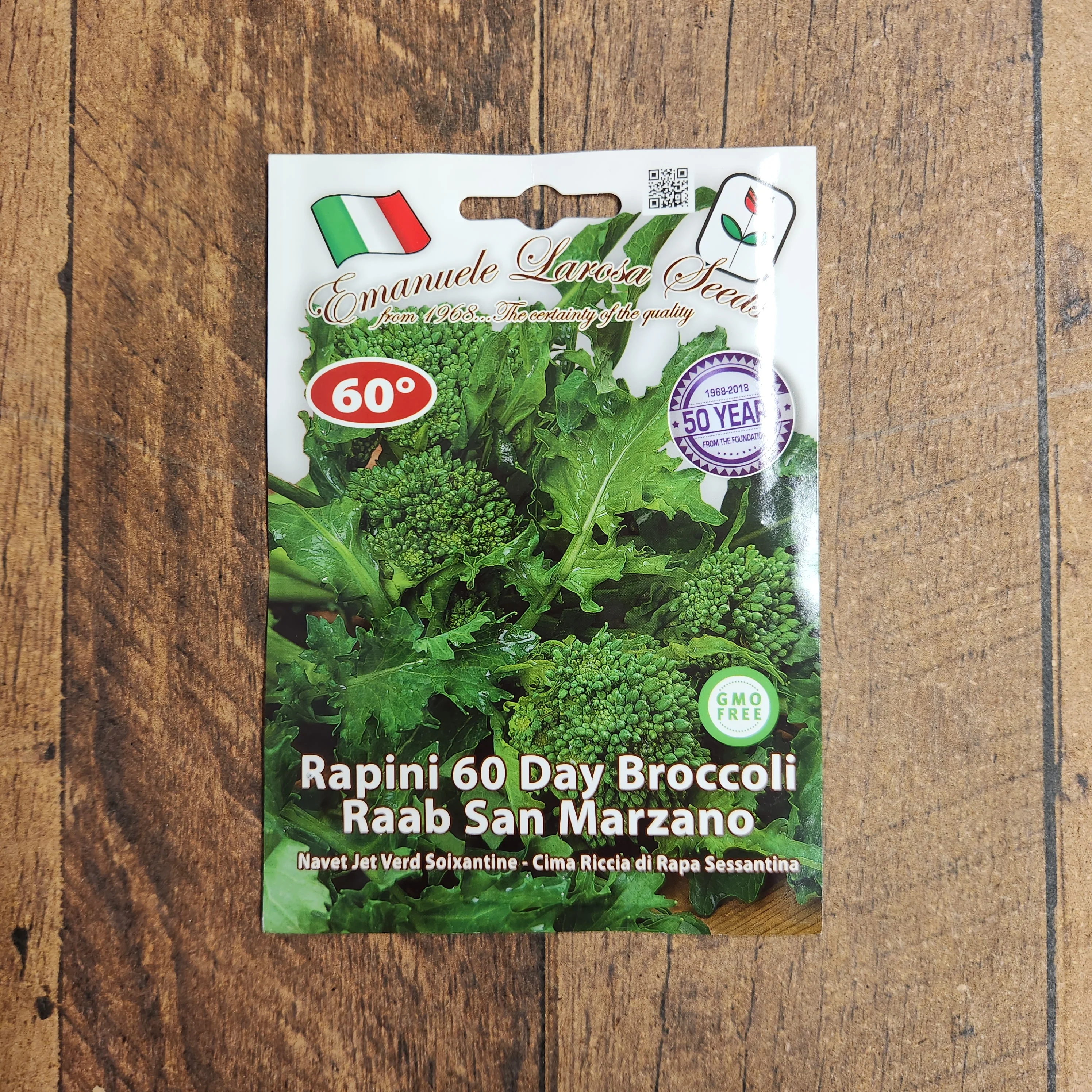 Rapini 'Riccia di San Marzano' sessantina (60 jours)